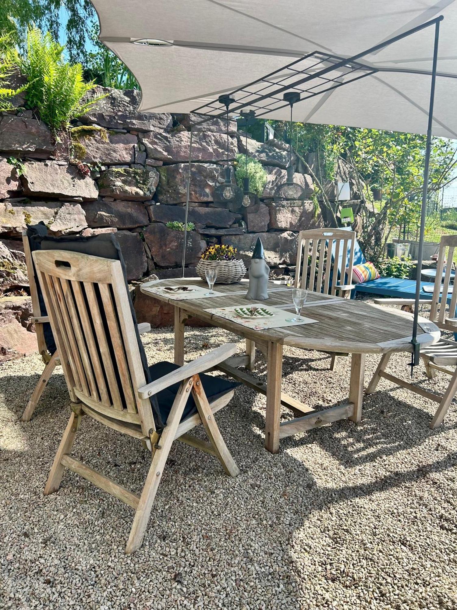 Ferienwohnung Piesbach Nalbach Exteriör bild